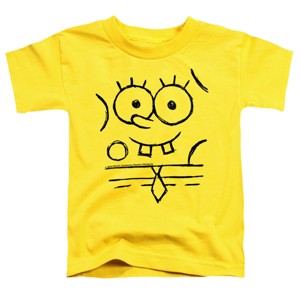 Toddler Boys' Spongebob Squarepants Spongebob Sketch Smile T-Shirt - 1 of 4