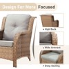 Gymojoy Outdoor Patio Chair with Table High Back Club Chair - 4 of 4