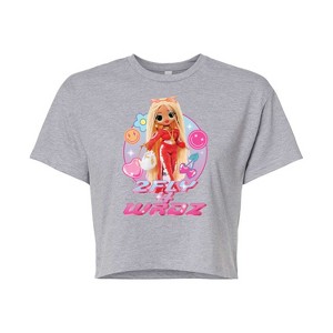 Women's - LOL Surprise! - 2Fly 4 Wrdz Cropped Graphic T-Shirt - 1 of 4