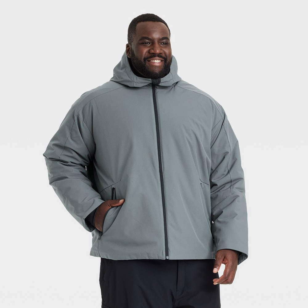 Men's Big Winter Jacket - All In Motion™ Gray 4XL