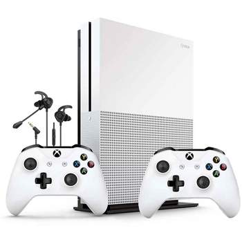 Microsoft Xbox One S 1TB Fortnite Bundle with 4K Ultra HD Blu-ray White  234-00703 - Best Buy