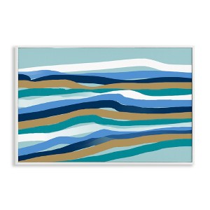 Stupell Industries Between The Waves Ripples Framed Giclee Art - 1 of 4