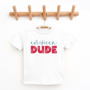 The Juniper Shop American Dude Pastel Toddler Short Sleeve Tee - 1 of 2