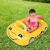 Pool Central Inflatable Kiddie Car Ball Pit Pool Float - 46" - Yellow - 4 of 4