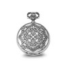 Black Bow Jewelry Charles Hubert Antiqued Floral Design Analog Pocket Watch 44mm - 2 of 4