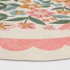 Ditzy Floral Oval Kids' Rug - Pillowfort™ - 3 of 4