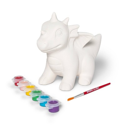 Paint-Your-Own Ceramic Dragon Craft Kit - Mondo Llama&#8482;