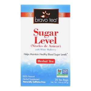 Bravo Teas & Herbs Sugar Level Tea - 1 Box/20 Bags - 1 of 2