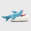Kids' Knox Shark Ankle Biter Slippers - Cat & Jack™ Blue - 2 of 4