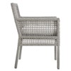 Modway Aura Dining Armchair Outdoor Patio Wicker Rattan Set of 2 - 3 of 4