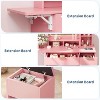 Vanity Desk With Mirror and Lights, Makeup Vanity Dressing Table With 3 Color Modes LED Lighted Mirror - 3 of 4