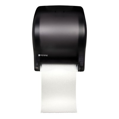San Jamar Tear-N-Dry Essence Automatic Dispenser, Classic, 11.75 x 9.13 x 14.44, Black Pearl