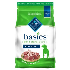 Blue Buffalo Basics Limited Ingredient Diet Grain Free Lamb & Potato Recipe Adult Dry Dog Food - 1 of 4