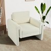 Christopher Knight Home Willis Modern Boucle Upholstered Accent Chair with Round Arm - 2 of 4