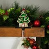 Northlight Decorated Christmas Tree Metal Stocking Holder - 6" - image 3 of 4