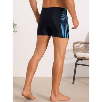 INSPIRE CHIC Men's Printed Stretch Waist Summer Surfing Swimming Shorts 36 Blue — фото 3