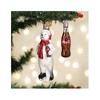 Old World Christmas Blown Glass Ornaments for Christmas Tree, Coca-Cola Polar Bear (Set of 2) - 4 of 4
