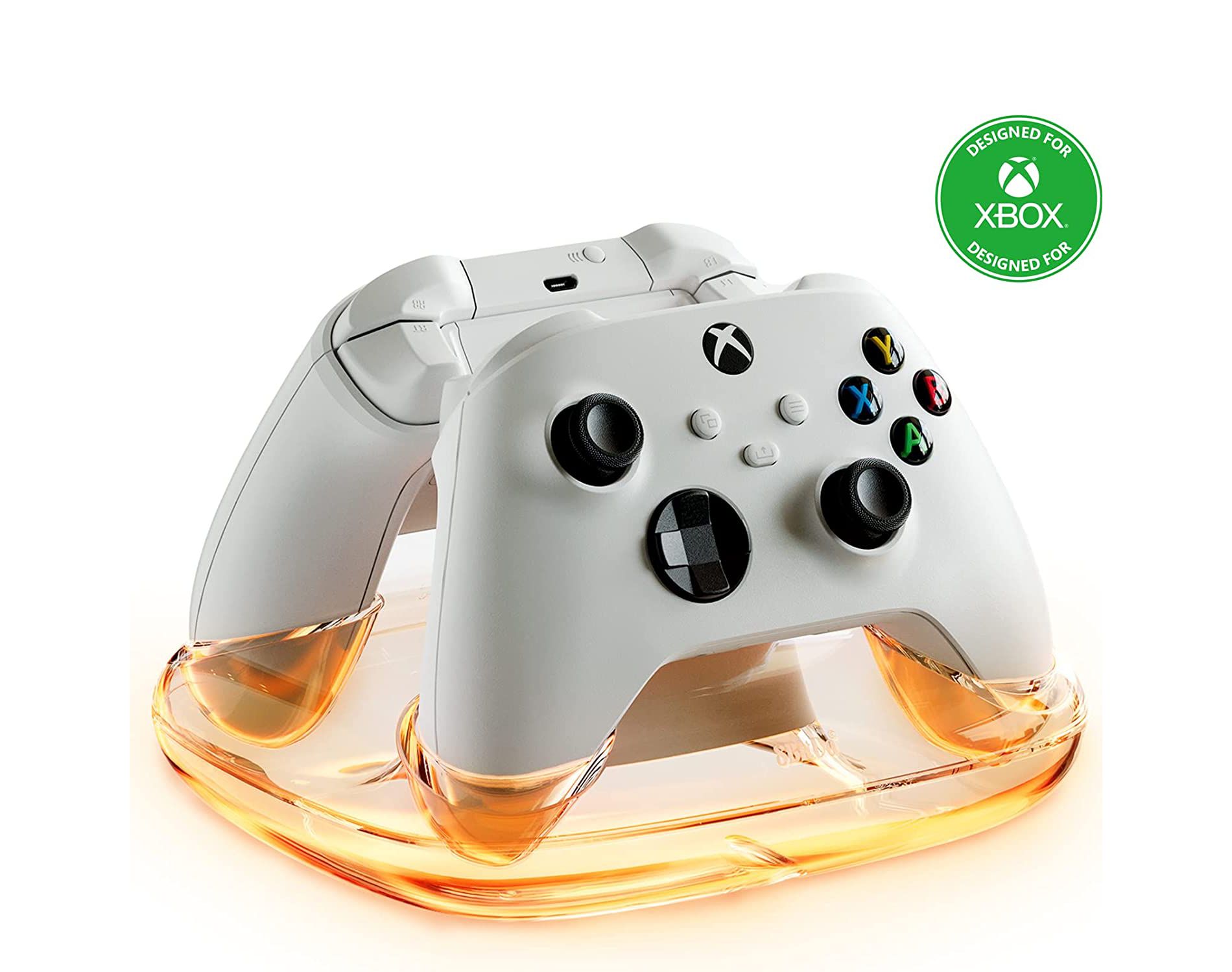 8Bitdo Dual Magnetic Charging Dock Station for Xbox Series X|S & Xbox One Controllers - White