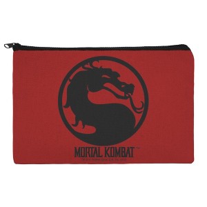 Mortal Kombat Symbol Makeup Cosmetic Bag Organizer Pouch - 1 of 4