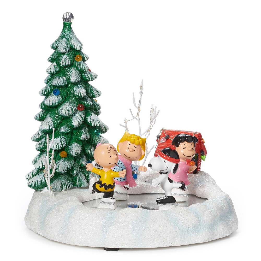 Photos - Other Decoration Peanuts Skatepond Musical LED Christmas Decorative Figurine
