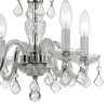 Crystorama Lighting Traditional Crystal 4 - Light Chandelier in  Polished Chrome - 4 of 4