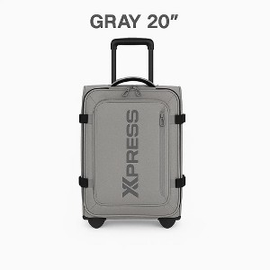 NEW YORK XPRESS TA-069 Waterproof Expandable, Soft Shell Suitcase (17", 20", 26", 30") - 1 of 4
