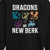 Boys' - How to Train Your Dragon - Dragons Of New Berk Long Sleeve Graphic T-Shirt - 2 of 4