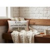 Kids Don't Make Me Word Pillow 12.5x8 inch Cotton Blend by Manual Woodworkers and Weavers - 3 of 3