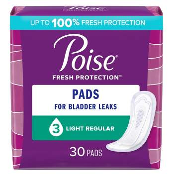 Poise Bladder Control Pad Light Absorbency