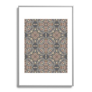 Pimlada Phuapradit Kaasni Gray Metal Framed Art Print - Deny Desings - 1 of 3