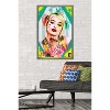 Trends International DC Comics Movie - Birds of Prey - Harley Quinn - Kiss Framed Wall Poster Prints - 2 of 4