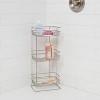 Hose Round Wire Shower Caddy Silver - Made By Design™ : Target