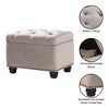 Designs4Comfort 5th Avenue Storage Ottoman - Breighton Home - 4 of 4