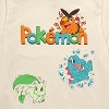 Boys' - Pokémon - Chikorita, Tepig, Totodile- Youth Short Sleeve Graphic T-Shirt Short Sleeve Graphic T-Shirt - 2 of 4