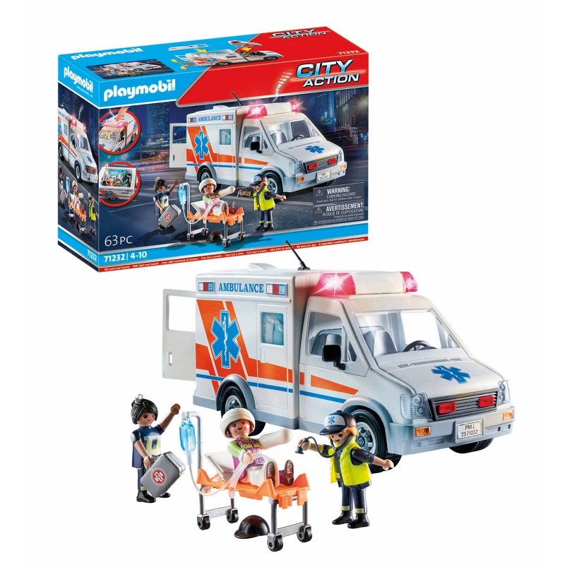 Playmobil Ambulance with Lights, 5 of 12