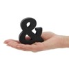 Bright Creations 54 Pieces 3D Wooden Alphabet Letters for Tabletop, Home Wall, Party Decor, DIY Crafts, A-Z, 3 Inch, Black, 0.6 In Thick - 4 of 4