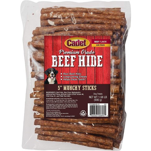 Nature's Choice - 5 Assorted Munchy Rawhide Sticks (100 Pack)