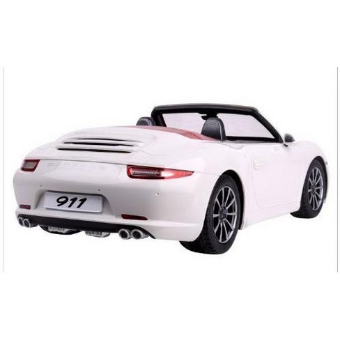 Ready! Set! Go! Link 1:12 Rc Porsche 911 Carrera S White Cabriolet, Remote  Control Sports Car, Working Headlights & Tail Lights R/c : Target