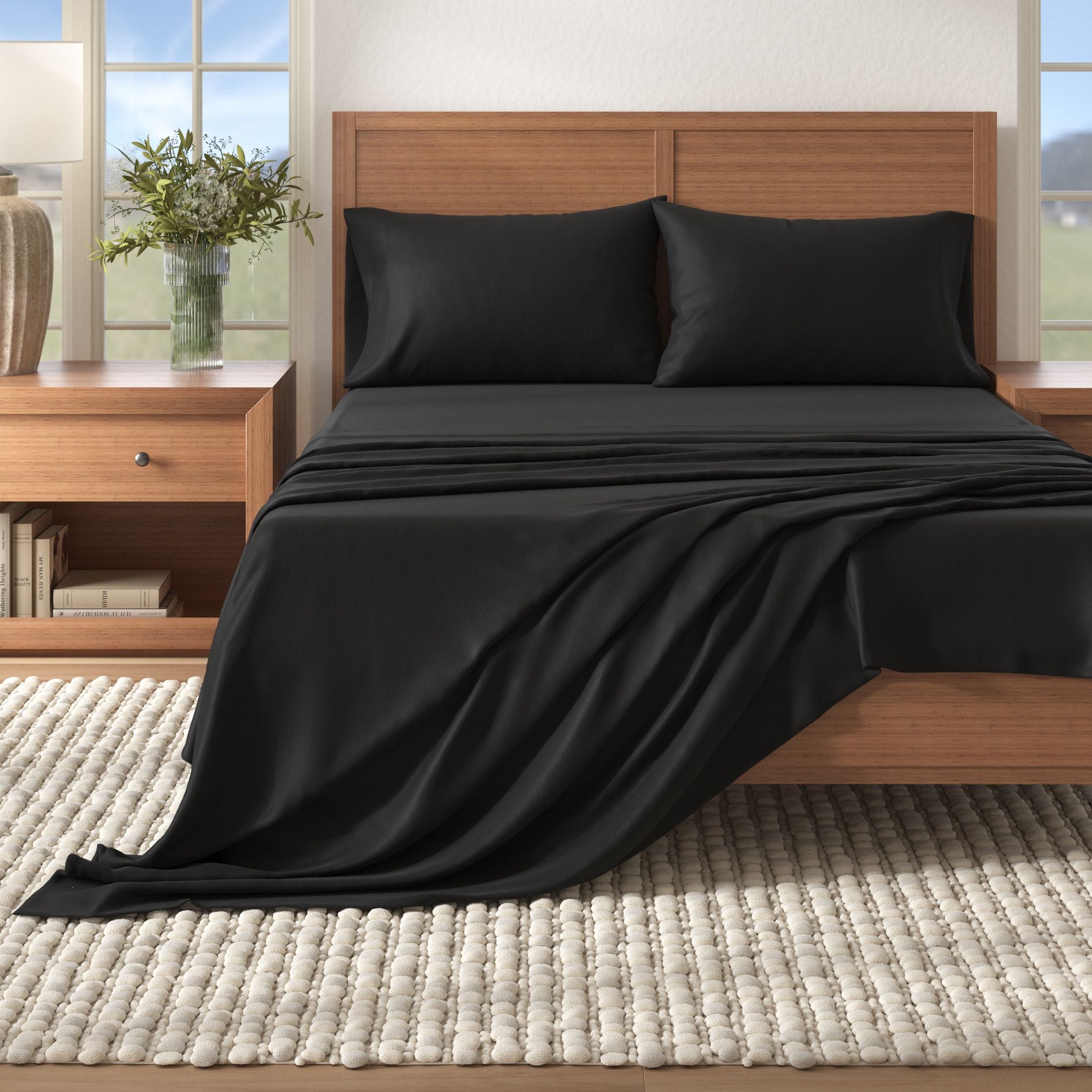 100% Cotton Flannel Sheet Set - Great Bay Home
