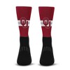 NCAA Oklahoma Sooners Streak Team Color Crew Socks - L - 2 of 3