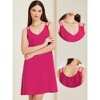 Allegra K Women's Summer Casual Sleeveless Spaghetti Strap Loose Mini Dress - 2 of 4