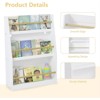 RISOKEYS 3 Tier Kids Book Shelf - Toy Organizer Ideal for Bedrooms, Playrooms, Classrooms – Durable Nursery Storage for Toddlers & Parents - 4 of 4