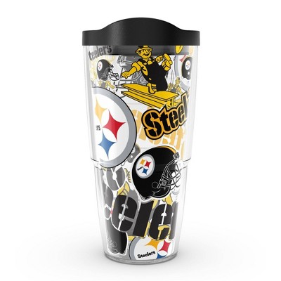 NFL Pittsburgh Steelers 24oz All Over Classic Tumbler