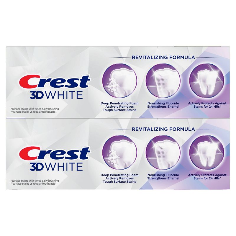 Crest 3D White Brilliance Teeth Whitening Toothpaste - Vibrant Peppermint, 3 of 11
