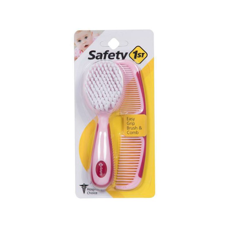 Safety 1st Easy Grip Brush & Comb Set, 1 of 6