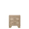 22" Miquell Nightstand Natural - Acme Furniture: Wood Composite, 24" High, Drawer Storage, Assembly Required - 4 of 4