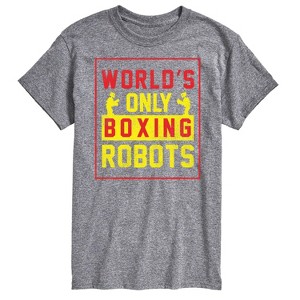 Men's - Rock 'Em Sock 'Em Robots - Worlds Only Boxing Robots Short Sleeve Graphic T-Shirt - 1 of 4