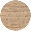 Unique Loom Palm Beach Jute Collection Area Rug - Worth Avenue - 2 of 4