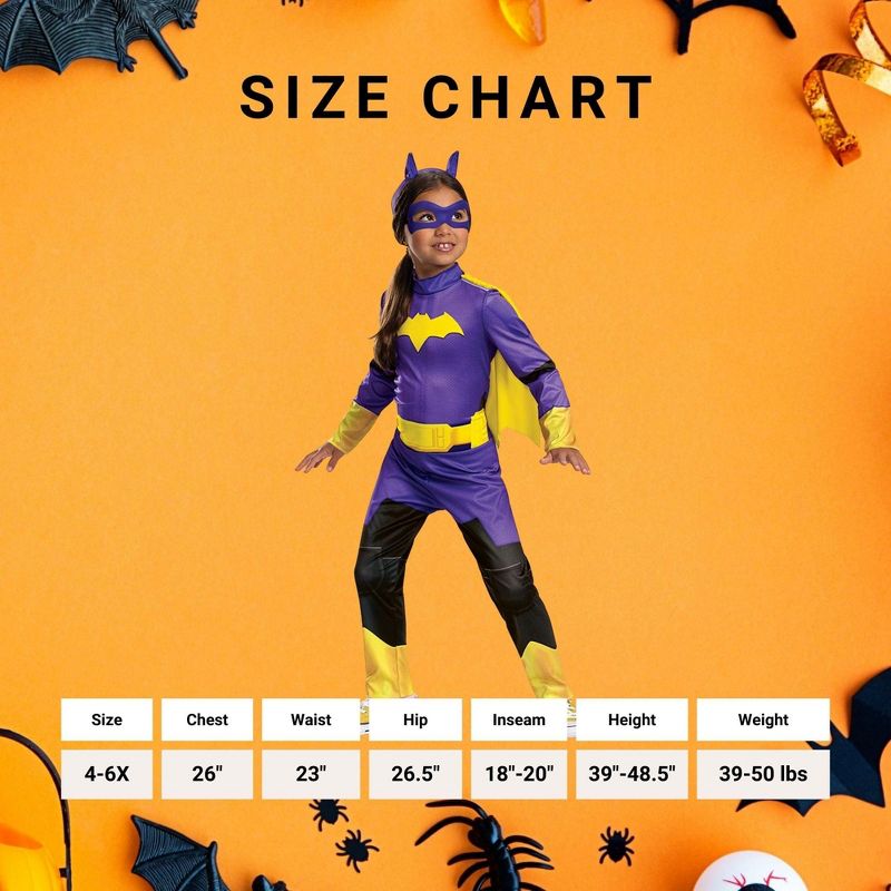 DC Batwheels Batgirl Classic Toddler Costume, 4 of 5