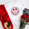 Simply Sage Market Women's Leopard Heart Eyes Smiley Short Sleeve Graphic Tee - 3 of 4